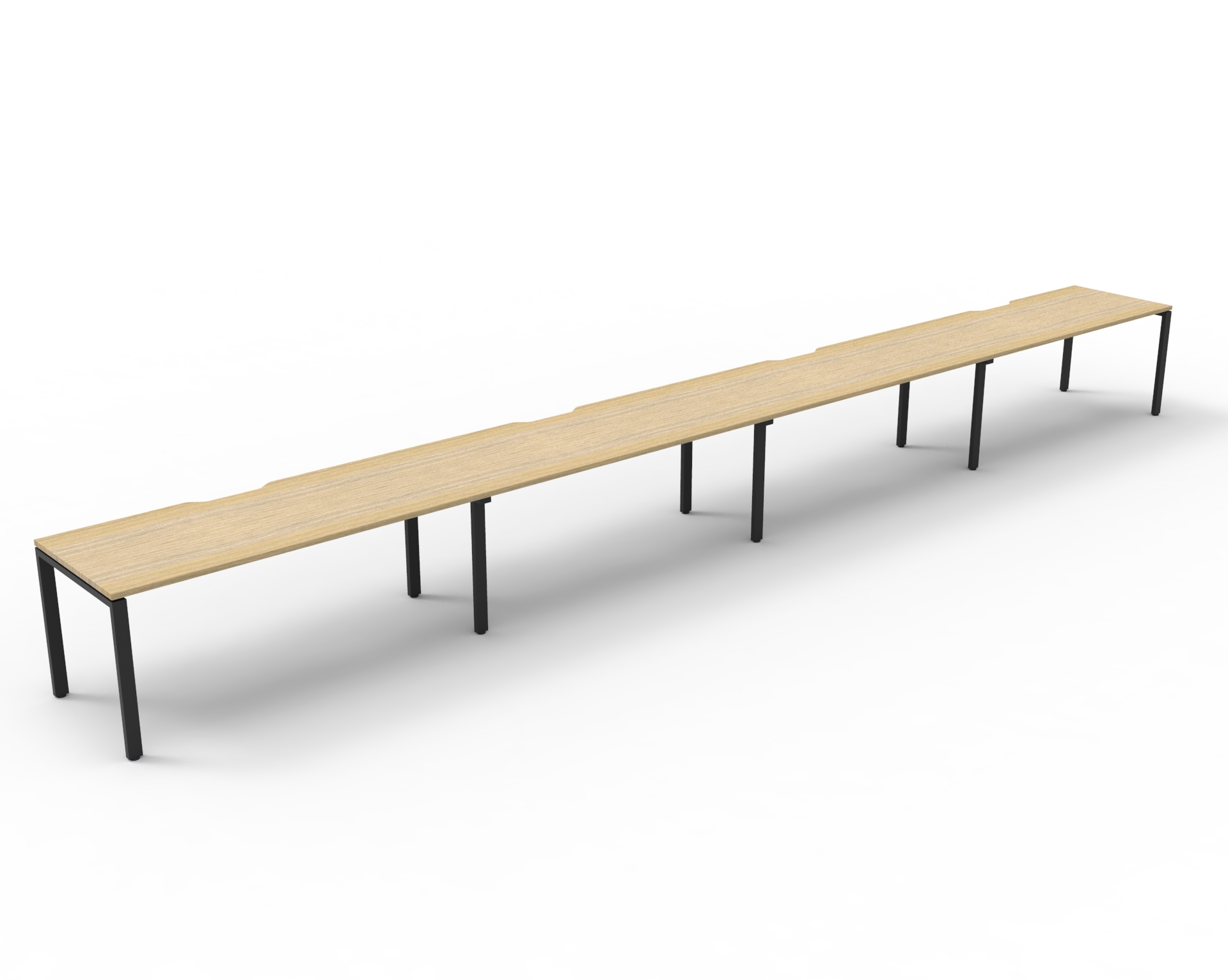Profile 4 Person Single Sided Workstation